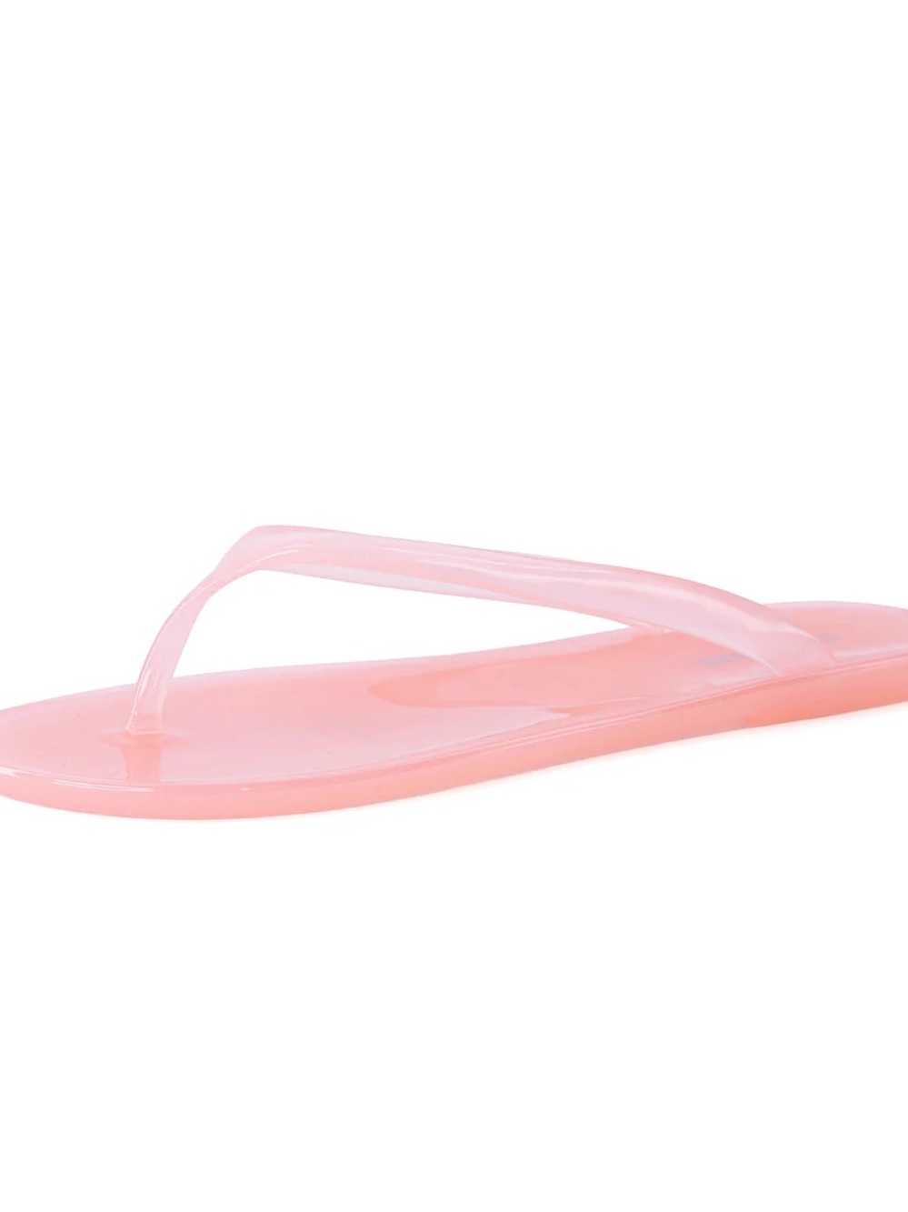 Translucent Pink Jelly Flip Flop Sandals